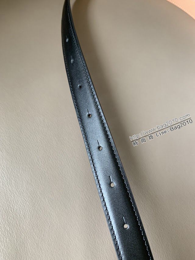 BURBERRY女士皮帶 巴寶莉磨砂牛皮高端休閒腰帶  jjp1054